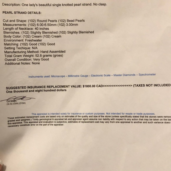 Pearl necklace - Picture 3 of 3